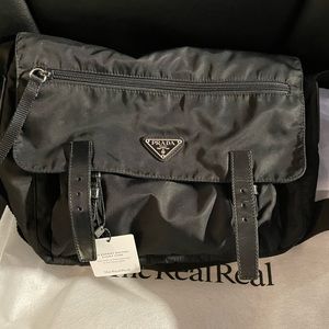 Prada Tessuto Messenger Bag